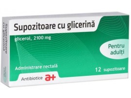 Tis farmaceutic - Supozitoare cu Glicerina adulti 2100 mg glicerina